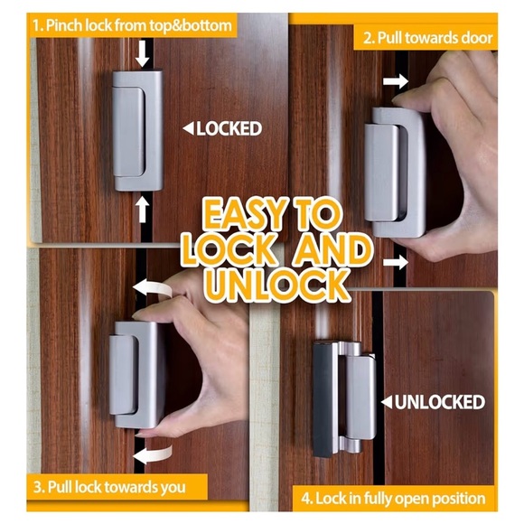 EverPlus Home Security Door Lock - Picture 4 of 7